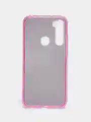 Лавандовый чехол блестящий Xiaomi Redmi Note 8 накладка c блёстками