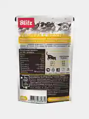Влажный корм для кошек Blitz, набор паучей, 85 г х 12 шт