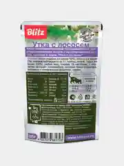 Корм для кошек влажный холистик Blitz паучи, 85 г х 24 шт