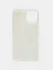 Бирюзовый чехол iPhone 12 / 12 Pro (6.1), 12 mini (5.4) силиконовый с мраморным рисунком