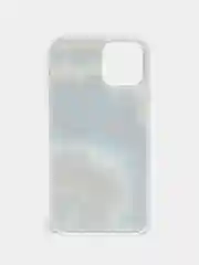 Золотой чехол iPhone 12 / 12 Pro (6.1), 12 mini (5.4) силиконовый с мраморным рисунком