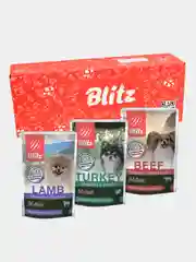 Корм влажный для собак мелких пород Blitz Holistic, набор паучей, 85 г х 12 шт