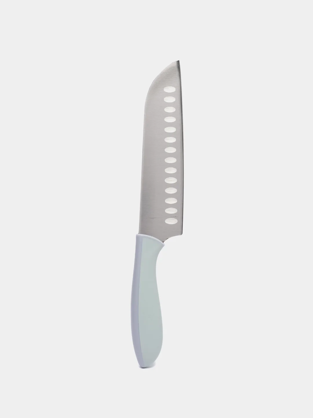 Нож "Сантоку", с чехлом и точилкой Nirosta Eversharp 3 в 1, 30,5 см, лезвие 18 см