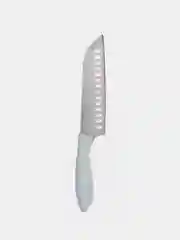 Нож "Сантоку", с чехлом и точилкой Nirosta Eversharp 3 в 1, 30,5 см, лезвие 18 см