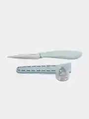 Нож для овощей, с чехлом и точилкой, Nirosta Better 3 в 1, 20,5 см, лезвие 9 см