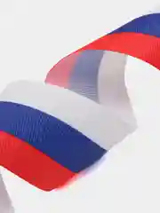 Разноцветный лента 9 мая, триколор, георгиевская/ 25 мм, 40 мм/ атласная, репсовая