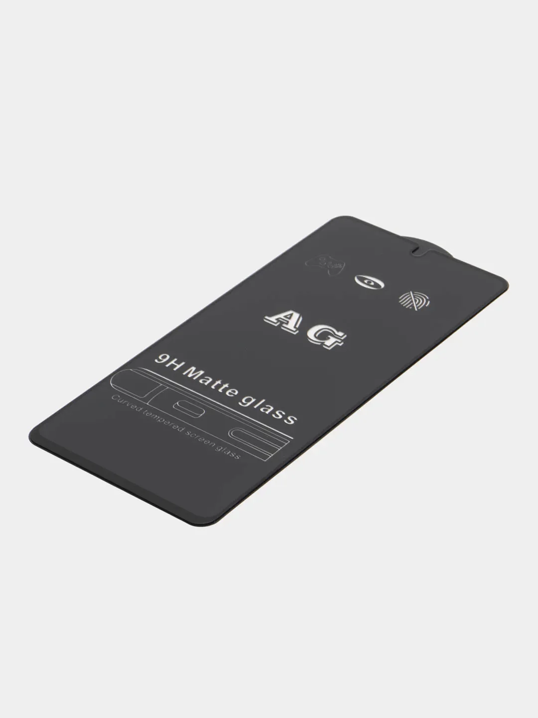 Черный защитное матовое стекло для для Infinix NOTE 12 PRO 4G/NOTE 12 2023 (Инфиникс Нот 12 Про)