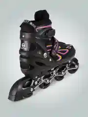 Синий роликовые коньки детские раздвижные (33-40 размеры)