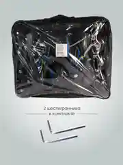 Синий роликовые коньки детские раздвижные (33-40 размеры)