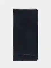 Синий чехол-книжка для  Tecno Spark 20 Pro+ (Техно Спарк 20 Про+) из ЭКО кожи
