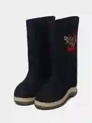 Черный валенки женские