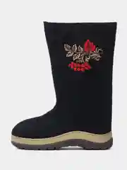 Черный валенки женские