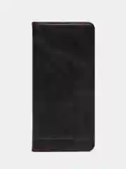 Черный чехол-книжка для  Tecno Spark 20 Pro+ (Техно Спарк 20 Про+) из ЭКО кожи