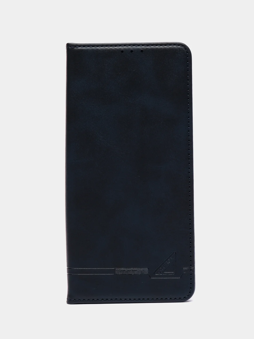 Синий чехол-книжка для Redmi Note 13 4G  (Редми Ноут 13 )  из искусственной кожи