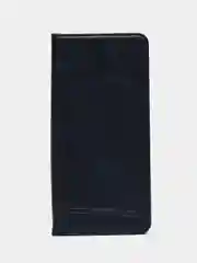 Синий чехол-книжка для Redmi Note 13 4G  (Редми Ноут 13 )  из искусственной кожи