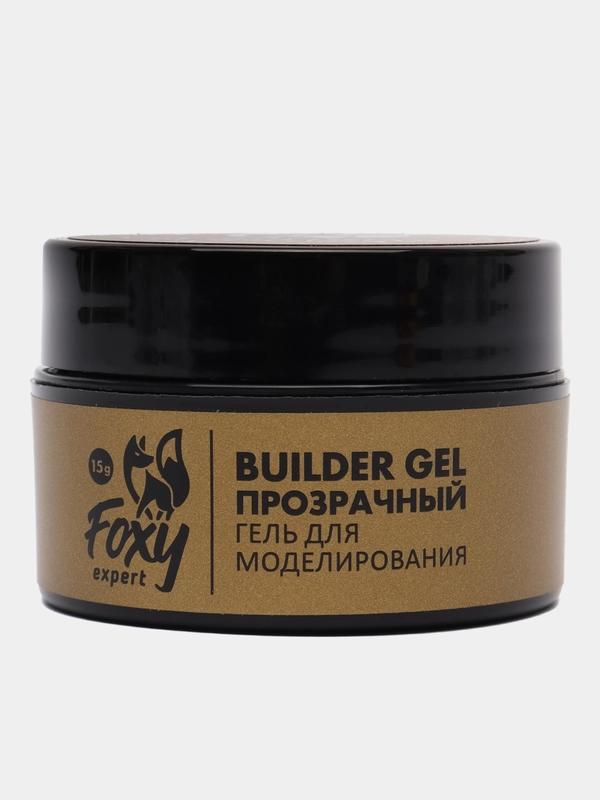 Гель для наращивания ногтей в баночке Builder gel, 15 г, FOXY EXPERT