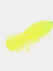 Лимонный силиконовые приманки, набор 8 штук, Larva, размер 64 мм, личинка стрекозы, ларва
