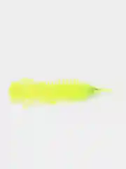 Лимонный силиконовые приманки, набор 8 штук, Larva, размер 64 мм, личинка стрекозы, ларва