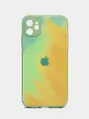 Пурпурный чехол для iPhone 11, 12, 13 Pro, XR, XS, X, 11 Pro Max, мраморный, противоударный