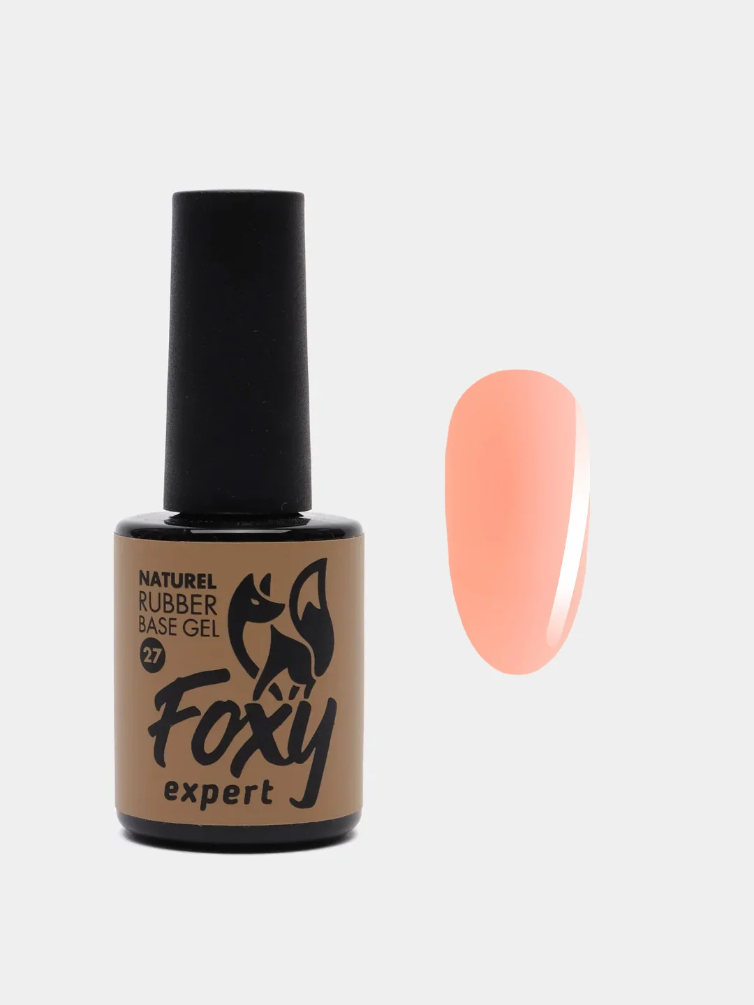 Камуфлирующая база для маникюра FOXY EXPERT NATUREL, 10 мл