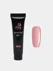 Пудровый акрил-гель (Acryl gel) полигель FOXY EXPERT, для наращивания ногтей, цветной