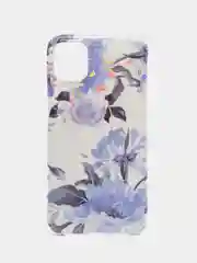 Голубой чехол для iPhone 11, 12, 13 Pro, XR, XS, X, 11 Pro Max, мраморный, противоударный