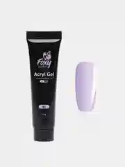 Лавандовый акрил-гель (Acryl gel) полигель FOXY EXPERT, для наращивания ногтей, цветной