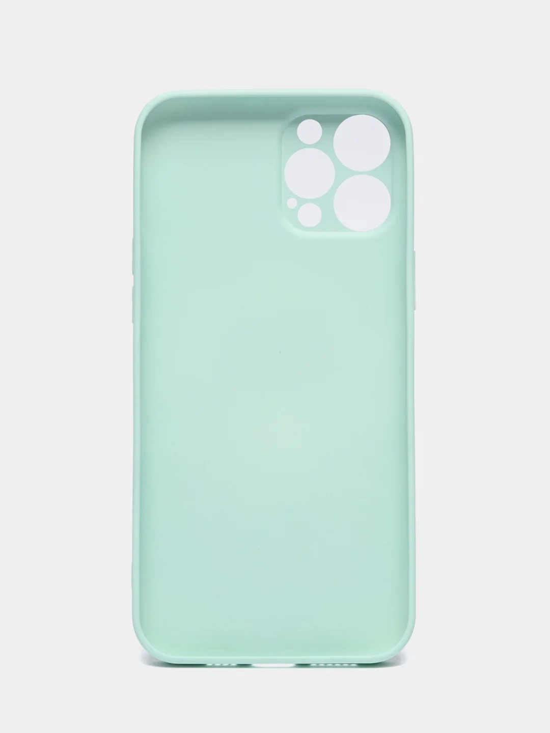 Бирюзовый стеклянный силиконовый чехол на iPhone 13, 12, 11,  XR, 7, 8, SE, 8+, 7+, 6s, 6, Pro, Max