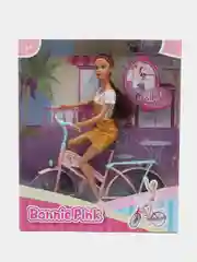 Кукла BonniePink с велосипедом