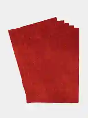 Красный фоамиран глиттерный 2 мм (20*30 см)
