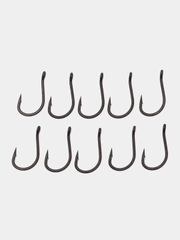 Крючок карповый с прямым жалом Carpking Stiff Rig Straight, 10 шт
