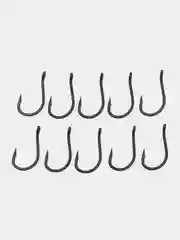 Крючок карповый с прямым жалом Carpking Stiff Rig Straight, 10 шт