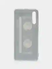 Хаки силиконовый чехол на Samsung Galaxy A50/A30s / Самсунг А50/А30s прозрачный, с рисунком