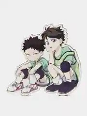 Значок деревянный по аниме "Волейбол. Haikyuu!!"