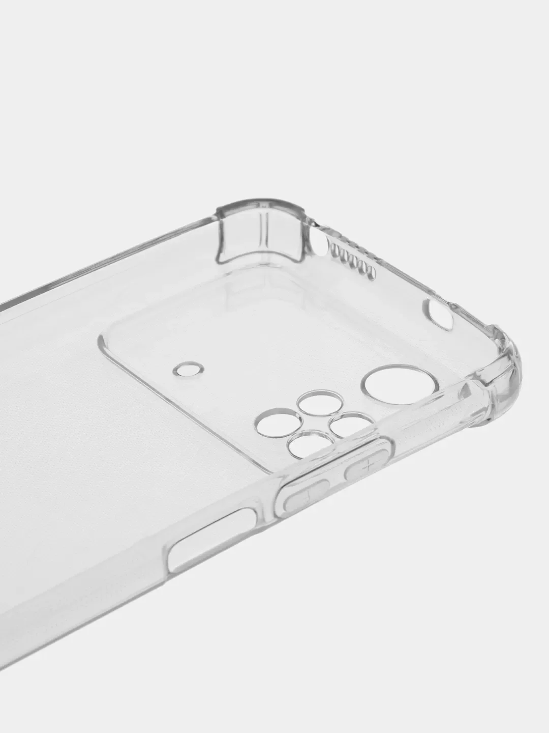 Ледяной чехол Xiaomi Poco M4 Pro 4G (Сяоми Поко М4 Про 4Г), прозрачный