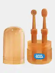 Набор МАМА ТАМА обучающий для чистки зубов до 3-х лет, в футляре