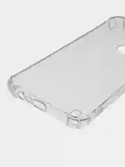 Прозрачный чехол для Realme C21 (Реалми С21) черный, прозрачный, противоударный