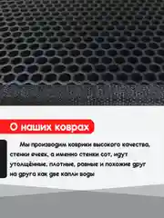 Черный придверный коврик для прихожей и обуви, эва в прихожую дома, ева лоток в коридор, eva соты