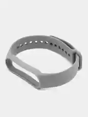Тёмно-серый ремешок Mi Band 5 / Mi Band 6, однотонный, силиконовый
