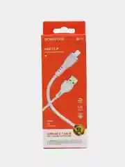 Белый кабель зарядный USB BOROFONE BX51 для micro, type-c, lightning