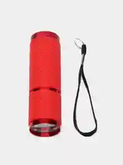 Красный ультрафиолетовая лампа-фонарик для маникюра, светодиодная, 9 LED