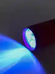 Красный ультрафиолетовая лампа-фонарик для маникюра, светодиодная, 9 LED