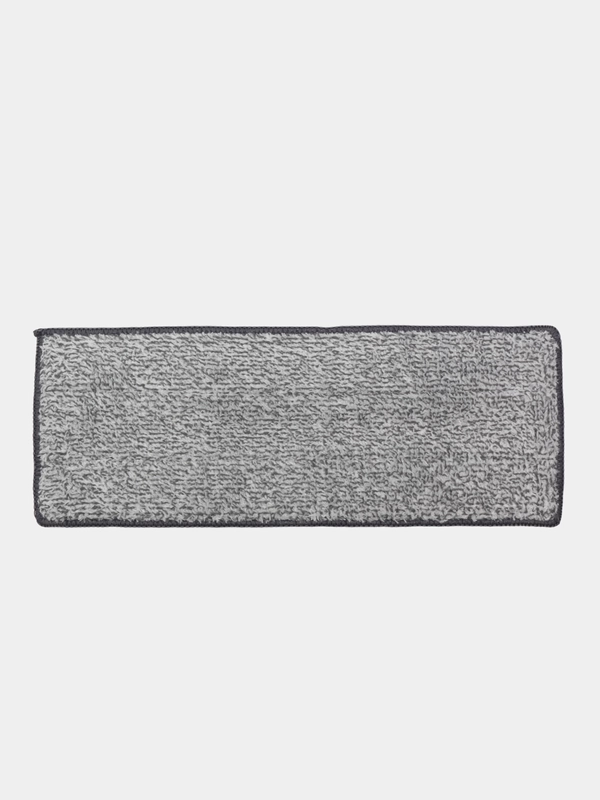 Сменная тряпка насадка для швабры, микрофибра на липучках, 40 x 13 см, 32х12 см