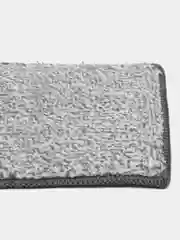 Серый сменная тряпка насадка для швабры, микрофибра на липучках, 40 x 13 см, 32х12 см