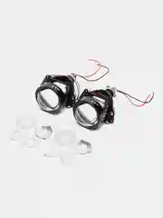 Светодиодные линзы для фар, Optima Premium Bi-LED Lens SRT Double Chip 3.0", 2 штуки
