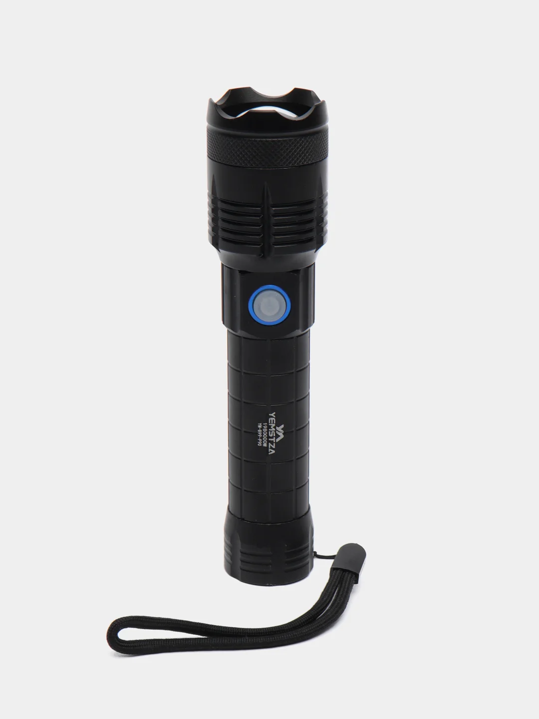 Черный мощный светодиодный фонарь YM-B99-P90 zoom