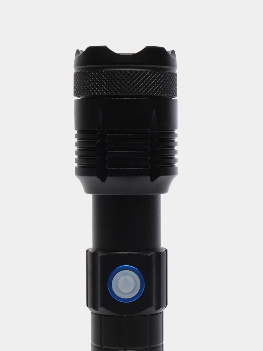 Черный мощный светодиодный фонарь YM-B99-P90 zoom