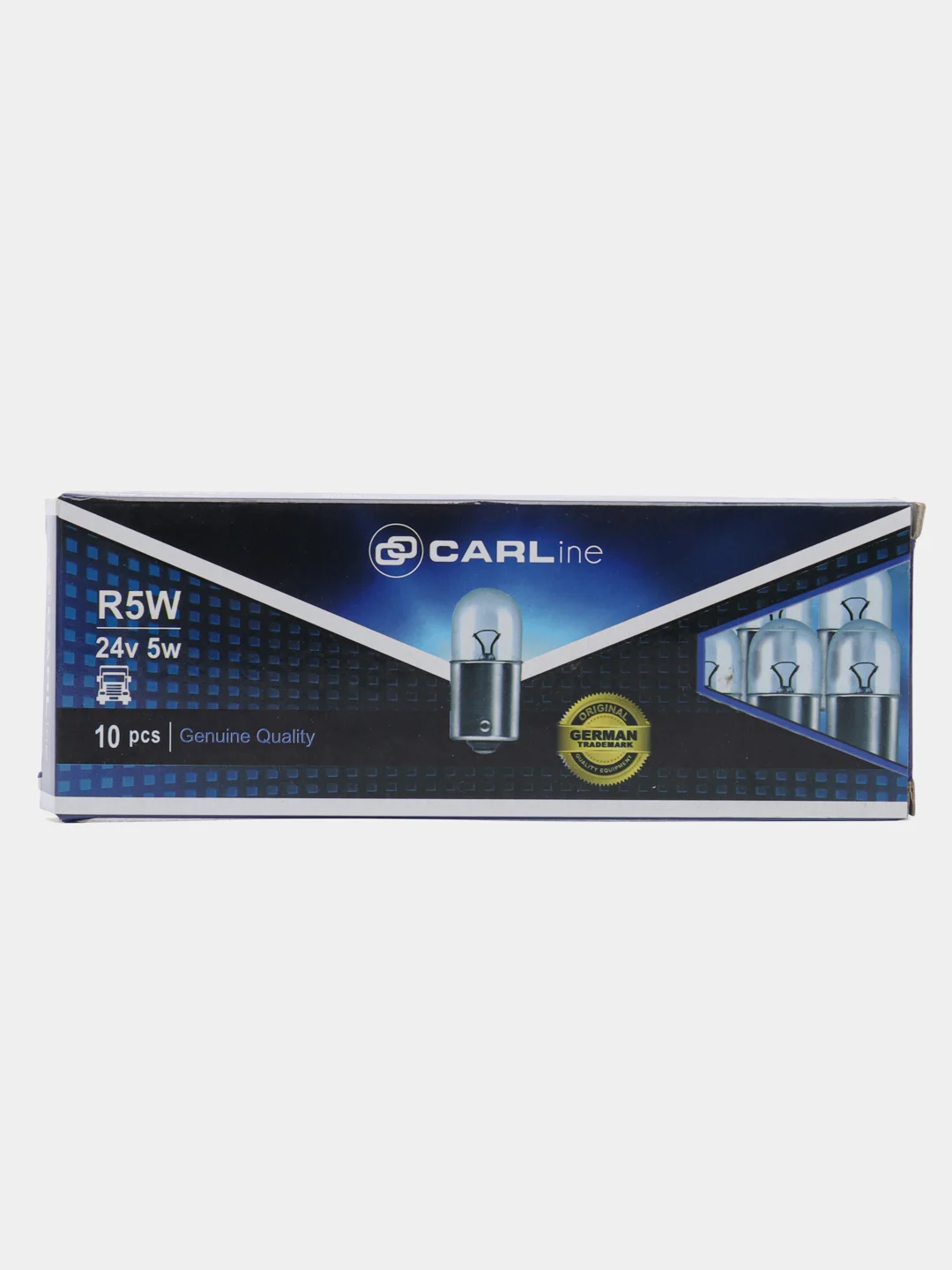 Лампа автомобильная R5W CARLine Replacement Bulb 24V 5W (Box10) CLN5125