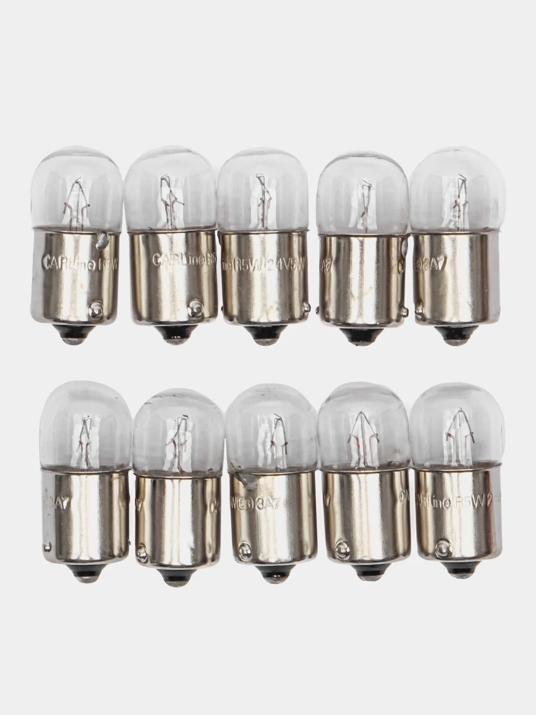 Лампа автомобильная R5W CARLine Replacement Bulb 24V 5W (Box10) CLN5125