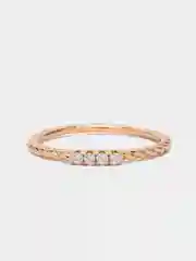 Желтый кольцо дорожка золочение и родирование Xuping Jewelry
